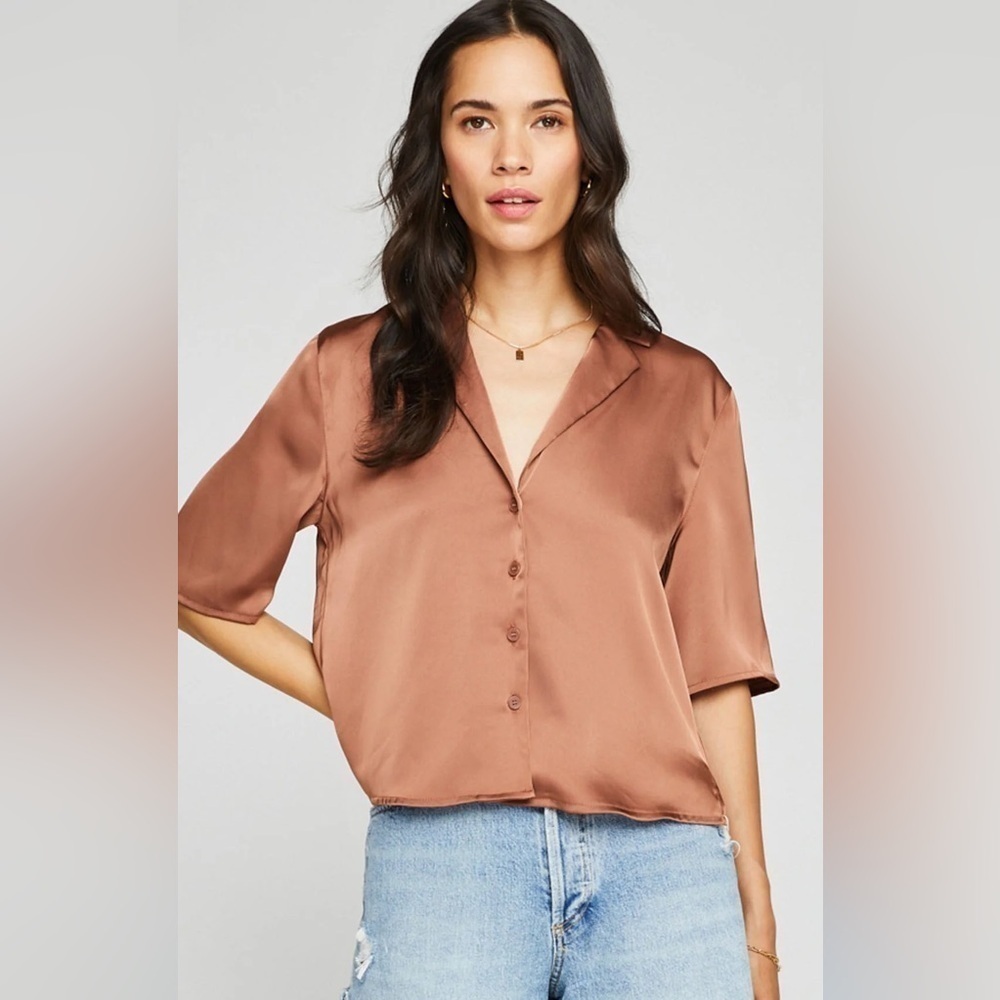 Aritzia Wilfred Beso Button-Up Shirt